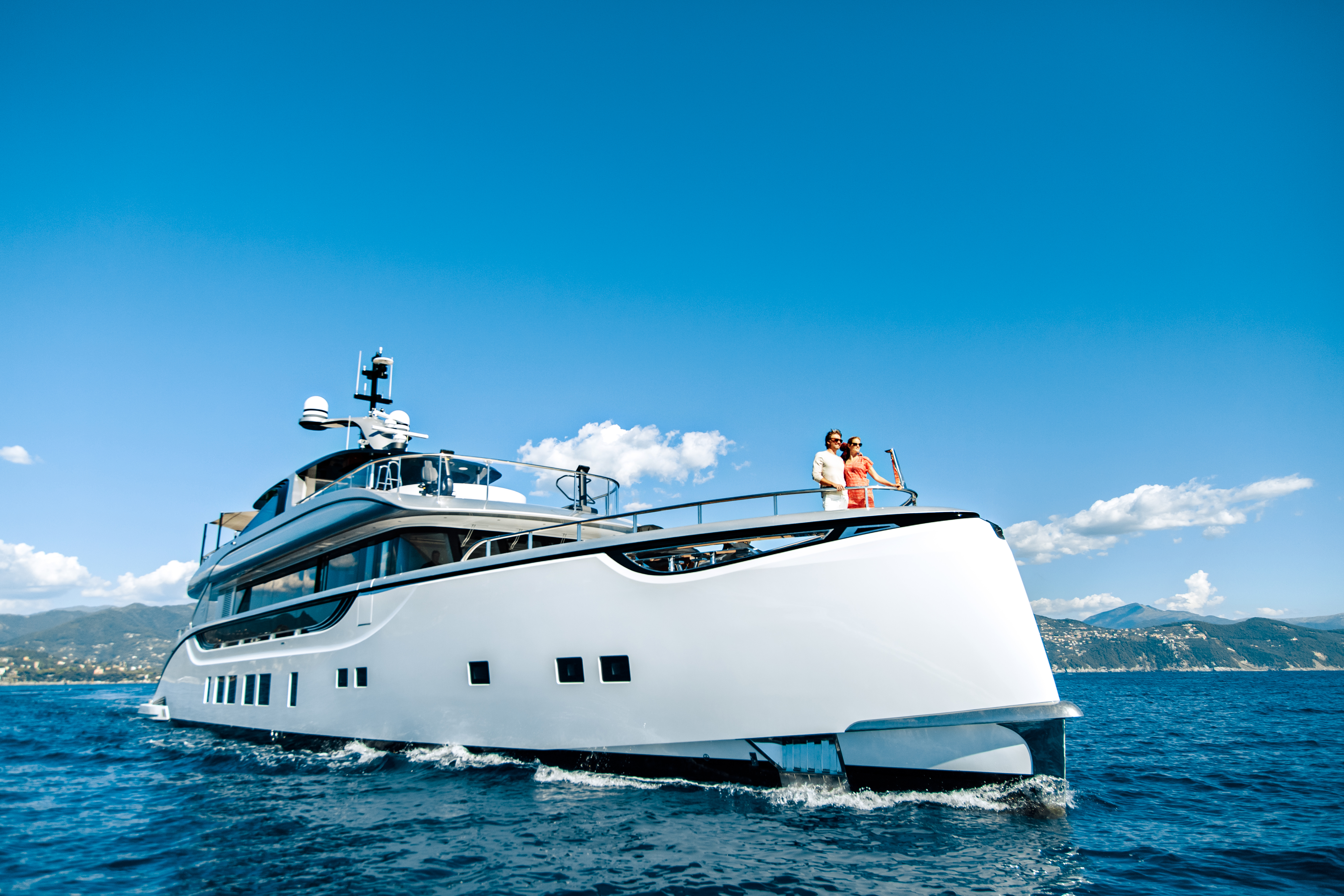 Mega-Yacht Außenansicht